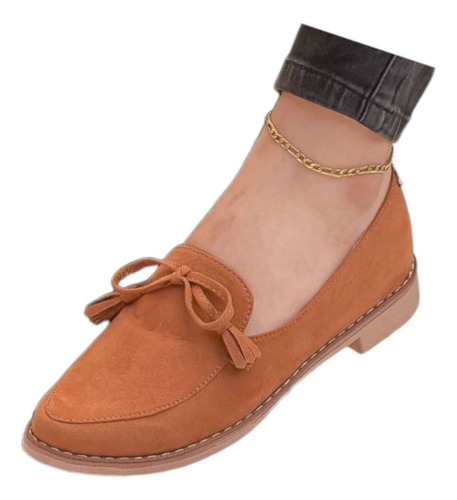 Mocasín Oxford Hermoso Calzado Para Mujer