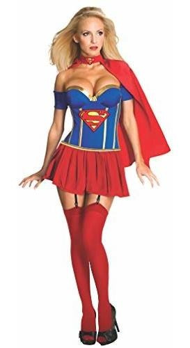 Dc Comics Supergirl Traje Del Corsé De La Mujer De Rubie, Co