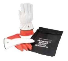 Imagen 3 de 3 de Kit De Guantes Dielectricos Clase 00