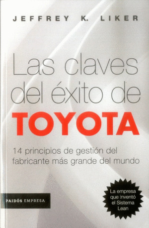 Libro Las Claves Del Éxito De Toyota
