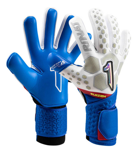 Guante De Portero Rinat Kaizen Alpha Niño Azul Rey