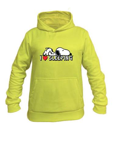 Buzo Estampado Snoopy I Love Sleeping