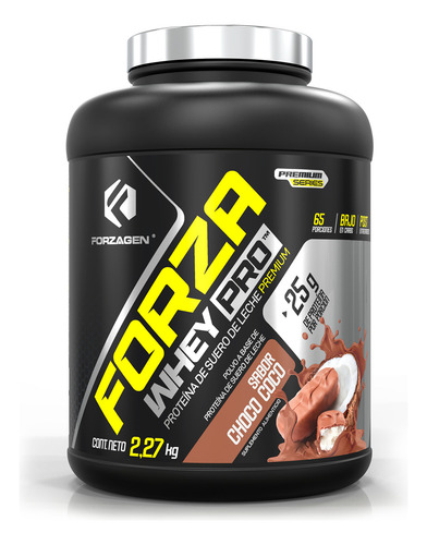 Forzagen Proteína Forza whey-pro 5lb | 100% Whey Protein Sabor Choco coco