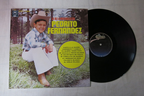 Vinyl Vinilo Lp Acetato Pedrito Fernandez La De La Mochila A