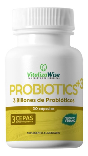 Probiotics + 3 ( 30 Capsulas)