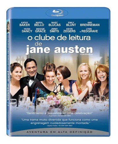 Blu-ray O Clube De Leitura De Jane Austen - Orig. & Lacrado