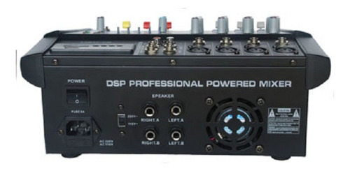 Mezcladora Ampliflicada Soundtrack Mix4amp3 4canales Lector