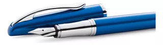 Pluma Pelikan Jazz Noble Color De La Tinta Azul Color Del Exterior Sapphire