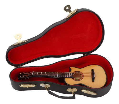Decoración De Guitarra En Miniatura Modelo En Miniatura