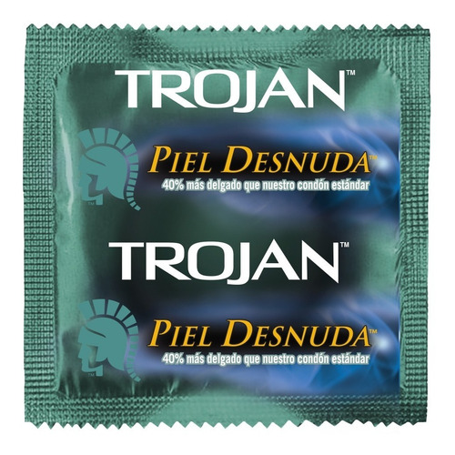 Condón Piel Desnuda Sensibilidad Pack 9 Piezas Trojan
