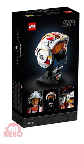 Lego Star Wars Casco De Luke Skywalker (rojo Cinco) 75327