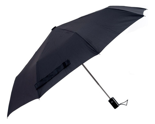 Guarda-chuva Mini Automático Cabo Reto Fazzoletti 584 Cor Preto