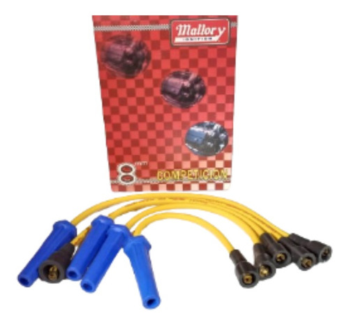 Cable De Bujias Mallory Fiat 128 Super Europa