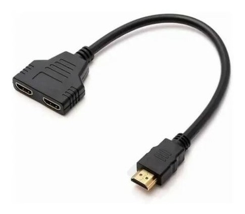 Splitter Hdmi 1x2 / 1 Macho X 2 Hembras Cable Adaptador