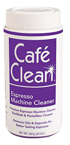 Limpiador Profesional De Máquinas De Espresso Café Clean, 20 Oz