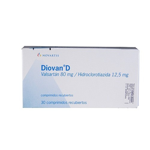 Diovan D 80  Mg X 30 Comprimidos