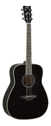Guitarra acústica Yamaha TransAcoustic FG-TA para diestros black brillante