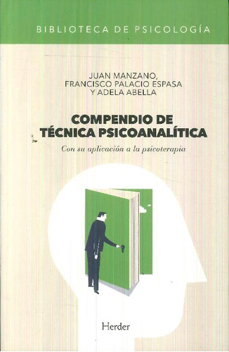 Libro Compendio De Técnica Psicoanálitica De Juan Manzano, F