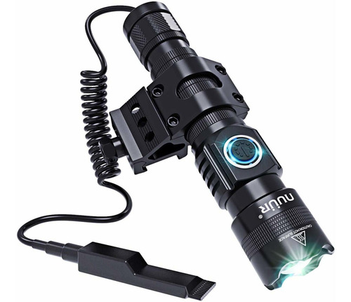 Linterna Led Montaje Carril Picatinny Usb Superbrillante