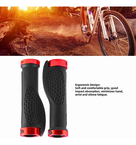 1 Par De Empuñaduras De Manillar De Bicicleta Ergonómicas, S