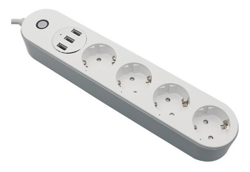Alargador Inteligente Enchufe Múltiple Wifi Usb Programable