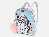 Comprar Justice Mini Mochila Modelo Unicornio Con Lentejuelas