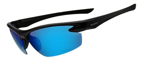 Óculos Esportivo Pesca Masculino Polarizado Uv400 Azul 1436