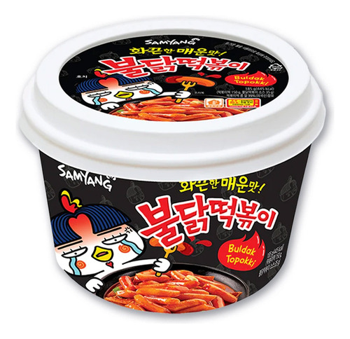 Ramen Coreano Hot Chicken Topokki Buldak Samyang Tazon