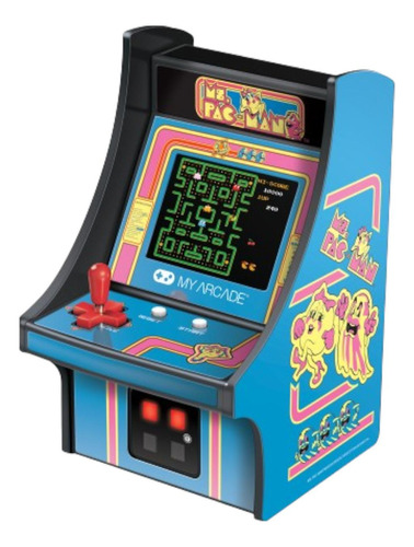 Micro Arcade Retro Juego Ms Pac-man Micro Maquinita Clásica