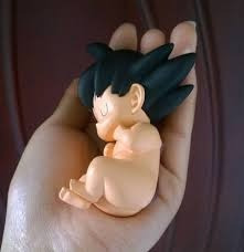 Dragon Ball Z Goku Bebe Con Cola Sayayin Durmiendo Kakaroto