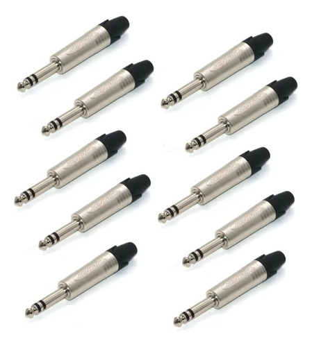 Neutrik® Np3c® 10 Conectores Plug Stereo Trs 1/4 Nuevos Envi