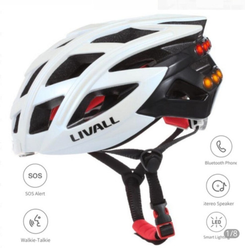 Casco Bicicleta Livall Bh60, Con Bluetooth