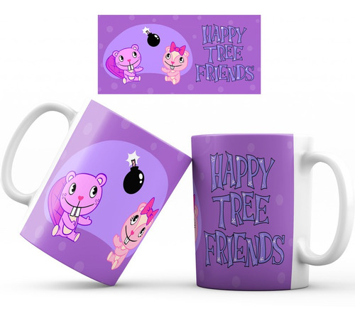 Mug Taza Happy Tree Friends Serie Colección Regalo 006