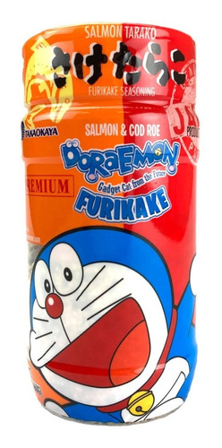 Doraemon Furikake Sazonador Sake Tarako 60g Salmon Tarako