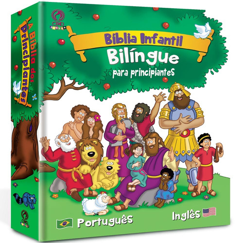Biblia para principiantes bilingue (a), de Cpad. Editora Casa Publicadora das Assembleias de Deus, capa dura em português, 2013