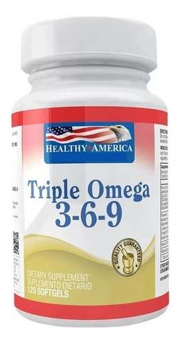 Triple Omega 369 Healthy X 120 - Unidad a $585