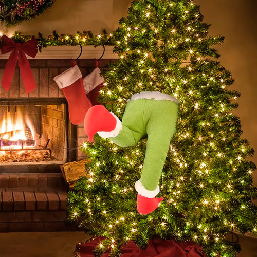 Grinch Figura Decoracion Navideña De Árbol De Navidad