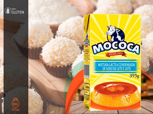 Kit 6 Mistura Láctea Tipo Leite Condensado Mococa 395g