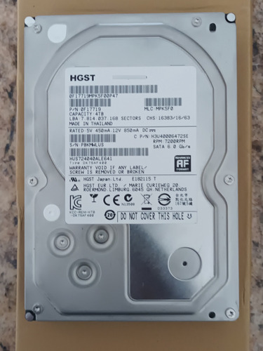 Disco Duro 4tb Hitachi Totalmente Nuevos