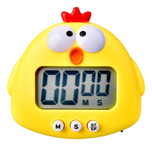 Timer De Cocina, Pantalla Grande, Alarma Con Forma De Huevo,