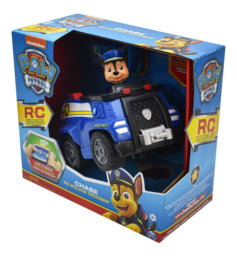 Paw Patrol Radio Control Chase Policia Spin Master Cd Color Azul