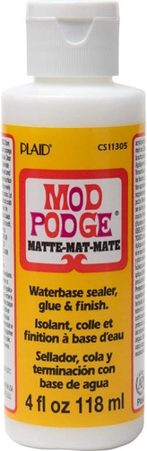 Mod Podge Matte - Pegamento Y Sellador Mate (118ml) 4oz