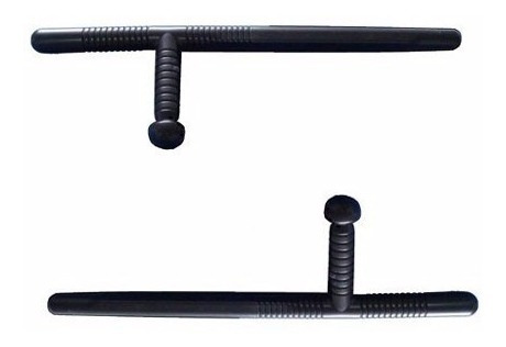 Imagen 4 de 6 de Tonfa Macana Policarbonato Pvc Tolete Policíal Pr-24 Durable