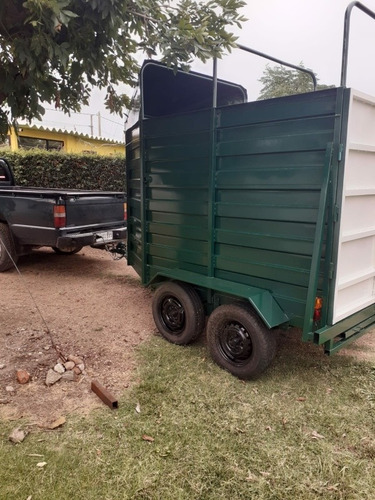 Vendo Traile, Carro Doble Eje Para Dos Caballos