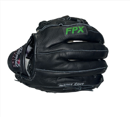 Imagen 5 de 5 de Guante Manopla Beisbol Zurdo Black 12.5 Palomares Genuinofpx