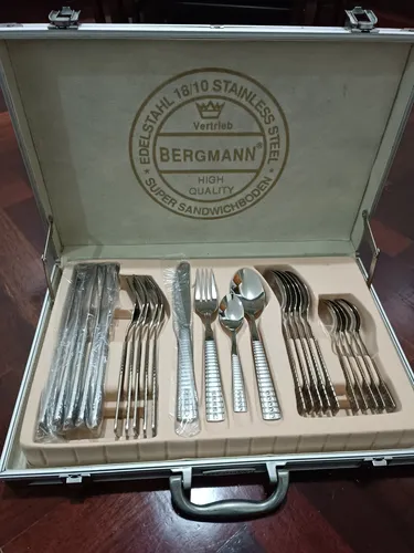 comprar Juego De Cubiertos 24 Piezas  Bergman Acero Inoxidable 18\u002F10