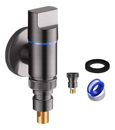 Washing Machine Faucet Watering Tap For Water Pipes Gray