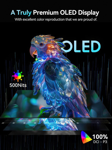 Monitor Portátil Oled De Newsuleul 16, 3k 2880xhz 0.1ms Pant