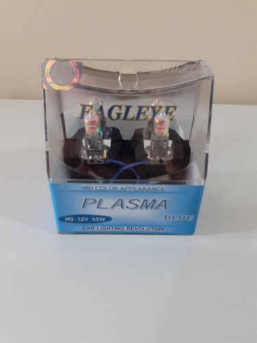 Bombillos H3 Luz Blanca Plasma El Par Originales Eagleye 55w