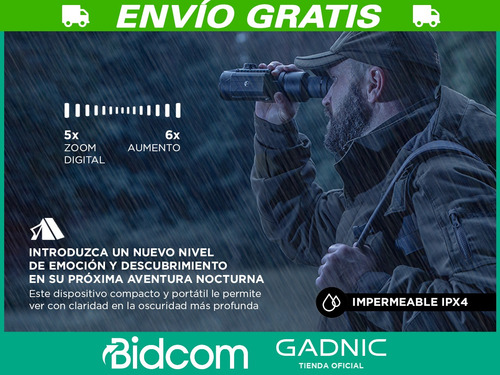 Visor Monocular Pro Wifi Gadnic Visión Nocturna Infrarrojo